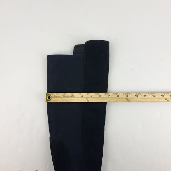 Bos & Co Jemmy Knee High Tall Boots Suede Pull on Side Zip EU39 US 8-85 - Picture 6 of 14